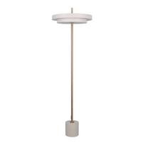 Dramblio kaulo spalvos pastatomas šviestuvas LED su pritemdymo funkcija (aukštis 138 cm) Keaton – Trio