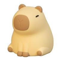 Šviesiai geltonos spalvos vaikiška naktinė lemputė Capybara – Fischer & Honsel