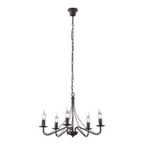 Bronzinės spalvos iš metalo kabantis šviestuvas ø 55 cm Country – Reality
