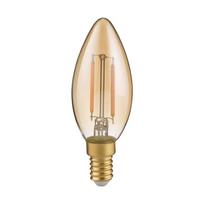 LED/su kaitinimo siūleliu lemputė šilta balta 2 W E14, Kerze – Trio