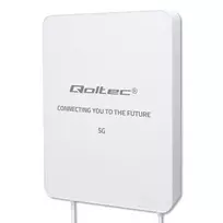 „Qoltec“ 5G LTE antena | 16 dBi | kryptinė | lauko | SMA | 3300–3800 MHz | atspari vandeniui | 3 m