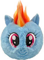 Pliušinis žaislas TY Bouncers Rainbow Dash, 10 cm