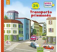 Transporto priemonės. Su 24 magnetukais - Nėra Autoriaus