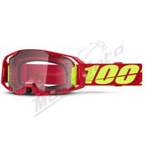 100% Armatic akiniai (skaidrus stikliukas) raudoni