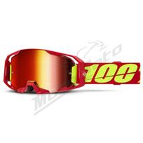 100% Armatic akiniai (veidrodinis stikliukas) raudoni