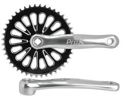 Priekinis žvaigždžių blokas ProX Cruiser Alu 1-speed 44T 170mm silver