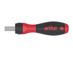 WIHA Terkšlinis atsuktuvas su antgalių laikikliu „SoftFinish®“, perjungiamas, 1/4 colio antgaliams