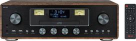 Akai AM-100 RHAPSODY Stereo system 30W RMS, Bluetooth 5.0, DAB+/FM, CD/USB, AUX, brown black