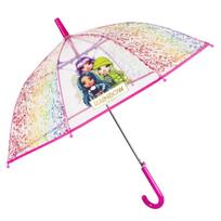 PERLETTI permatomas skėtis Rainbow High 45/8, 75421