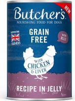 Butcher's Original Recipe in Jelly Chicken - wet dog food - 400g