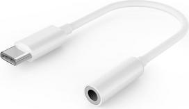 Cablexpert | USB type-C plug to stereo 3.5 mm audio adapter cable, White | A-CM-3.5F-01