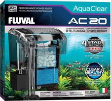 Fluval - AquaClear AC 20 Hang-On Filter - 379 L/H - 18–76L