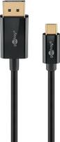 Goobay USB-C to DisplayPort Cable 4K at 60 Hz, 1 m | 75704