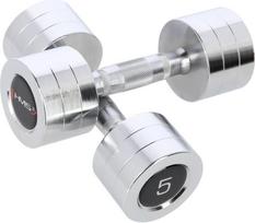 HMS Chrome dumbbells 2x5 kg HMS CHD05