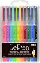 MARVY stilingi rašikliai plonu antgaliu „Le Pen” #4300-10FX Neon Mix, 10 vnt.