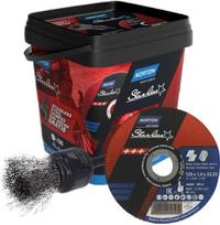 No Name NORTON STARLINE CUTTING DISC A60R 125x1.0x22.23 /100 pieces +BRUSH BRUSH