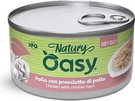Oasy Natury Soft jelly Chicken with chicken ham - wet cat food - 150g