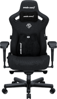 Žaidimų kėdė AndaSeat Kaiser 3 PRO XL, juodos spalvos, medžiaga: audinys