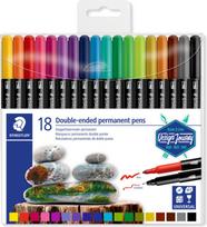 Staedtler – Duo Permanent – 18 pcs Assorted (3187 TB18)