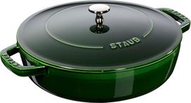 Staub - Saute Pan Chistera - Basil-Green - 24 cm