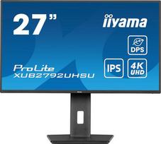 Iiyama ProLite XUB2792UHSU-B6 computer monitor, 27 inches (68.6 cm), 3840 x 2160 pixels, 4K Ultra HD LED, Black