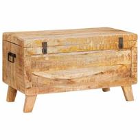 Saugojimo dėžė 70 x 35 x 40 cm mango medienos masyvas