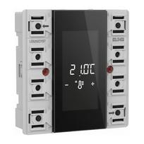 JUNG JG LS 5292 D1 ST KNX Kompakt-Raumcontroller-Modul 2fach, F50 Raumkontroller, Ser (LS5292D1ST)