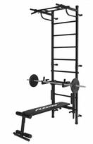 Švediška gimnastikos sienelė su priedais Hercules-Sport Wall AP-1082 (Pristatymas: 1-2 d.d.)