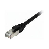 Synergy21 Patchkabel RJ45, CAT8.1 2000Mhz, 0,5m, schwarz, S-STP(S/FTP), TPE/LSZH(SuperFlex), AWG26,