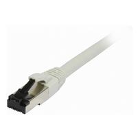 Synergy21 Patchkabel RJ45, CAT8.1 2000Mhz, 0,5m, weiss, S-STP(S/FTP), TPE/LSZH(SuperFlex), AWG26,