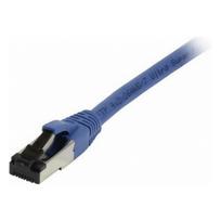 Synergy21 Patchkabel RJ45, CAT8.1 2000Mhz, 1,5m, blau, S-STP(S/FTP), TPE/LSZH(SuperFlex), AWG26,