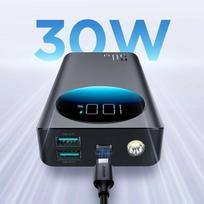 Atsarginis maitinimo šaltinis ("Power Bank") Joyroom "JR-PBF02" Juodas 20000mAh