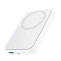 Atsarginis maitinimo šaltinis ("Power Bank") Joyroom "JR-W020" Baltas 10000mAh (Belaidis Įkrovimas)