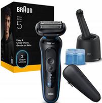 Barzdaskutė Elektrinė barzdaskutė Braun Series 5 52-b7000cc su valymo stotele