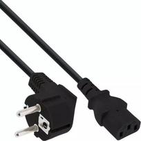 Maitinimo laidas InLine 15 vnt. pakuotė ® Maitinimo laidai, apsauginis kištukas C13 jungčiai 5m | B-16655 | 4043718316311