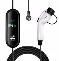 Įkroviklis Akyga GB/T kinietiškiems elektriniams automobiliams AK-EC-23 LCD 1 faza 16A 3.8kW 5m | AK-EC-23 | 5906708750900