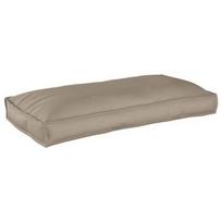Kleinavės pagalvė sėdėjimui/atlošui Taupe 120x60x12 cm Oxford audinys