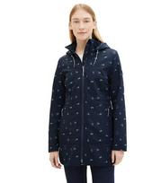 Tom Tailor moteriška softshell parka 1041031*26733, tamsiai mėlyna/violetinė, XS