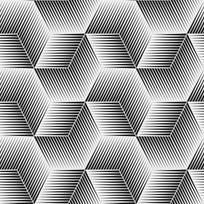 3D Kvadratų Rašto Lipni Plėvelė Sienoms Ir Baldams Yullpaper 44,5X300 Cm, 44,5 x 300 cm