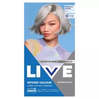 SCHWARZKOPF_Live Intense Colour plaukų dažai U71 „Metallic Silver“