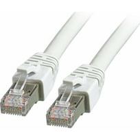 EFB Patchcord Cat8 SFTP 3M 100% Cu szary | K5528GR.3 | 4049759215453