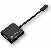 Adapter AV Techly HDMI Micro - D-Sub (VGA) Black (302938) | 302938 | 8057685302938