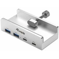 Equip Equip 128967 huby i koncentratory USB 3.2 Gen 1 (3.1 Gen 1) Type-A 5000Mbit/s Aluminium | 128967 | 4015867241486