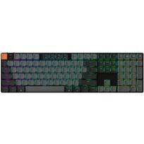 Klawiatura gamingowa Keychron K5X Keychron Low-Profile 2.0 Brown bezprzewodowa mechaniczna podświetlana czarno-szara | K5X-H3 | 4895248888918