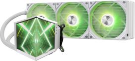 Chłodzenie wodne TRYX STAGE ARGB 360 AiO-chłodzenie wodne Dual-IPS-wyświetlacz - 360mm biały | L-S360A-DM3M-G0W | 6977029650568