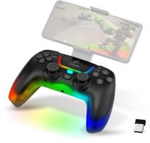 Pad Evolveo EVOLVEO Ptero2, bezprzewodowy i przewodowy gamepad do PC, PS3/4/5, iOS, Android, , Black | PTERO2-BK | 8595683205658