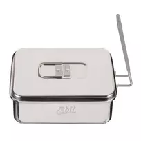 Camping Stove Esbit Solid Fuel Cookset 1100 ml - steel