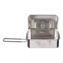 Camping pot Esbit Stainless Steel Pot 1.2 Liter