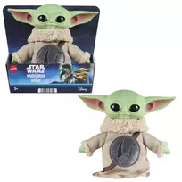 STAR WARS pliušinis žaislas Grogu (vidutinis) (JKN41)