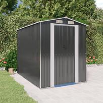 Sodo pašiūrė antracito 192x274x223cm galvanizuotas plienas